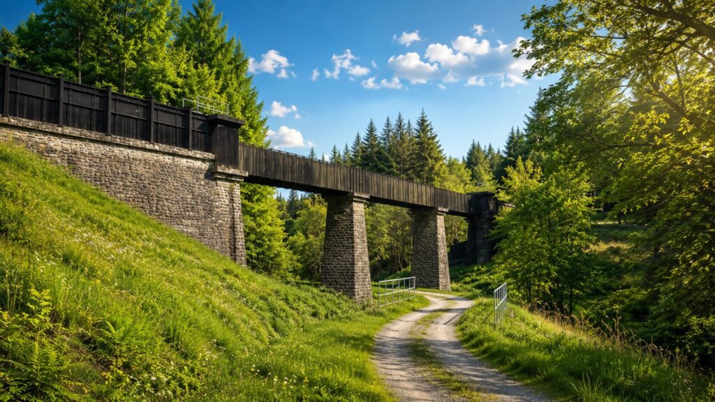 The Loch Katrine Hidden gem that is a Victorian aqueduct infrastructure at Loch Katrine that has supplied Glasgow with fresh water since 1859